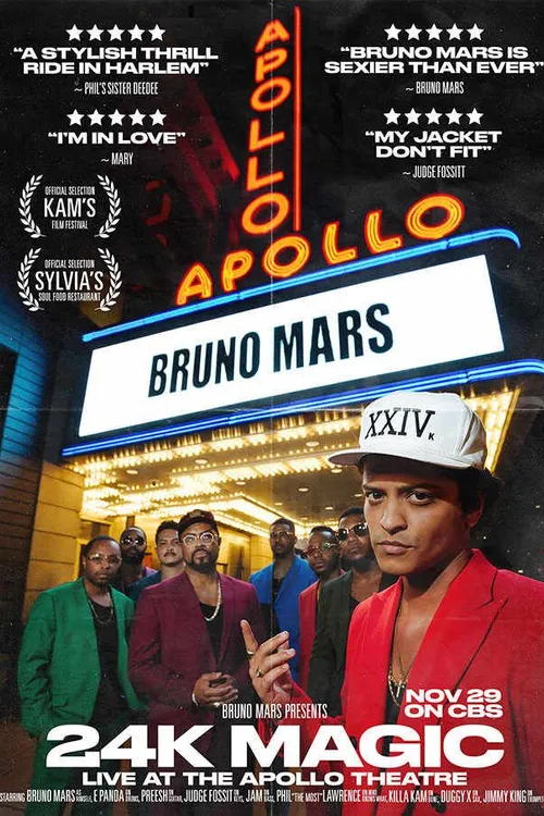 Bruno Mars: 24K Magic Live at the Apollo