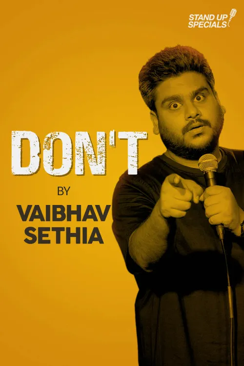 Vaibhav Sethia: Don't