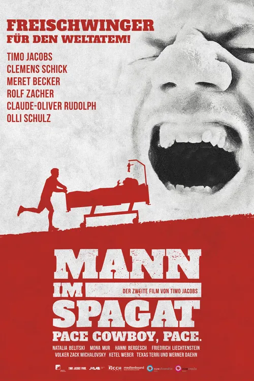 Mann im Spagat: Pace, Cowboy, Pace