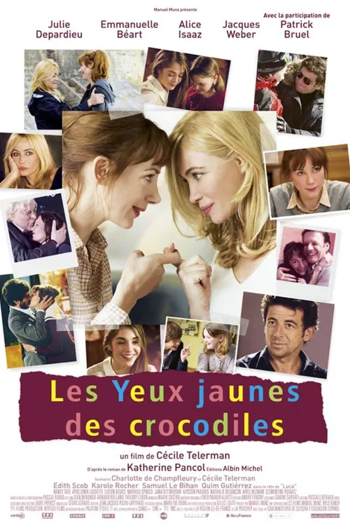 Les yeux jaunes des crocodiles